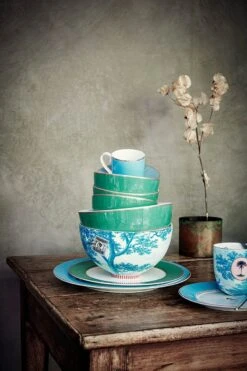 Pip Chique Bowl Green 20.5cm 7 Pip Chique Bowl Green 20.5cm -Home Comprehensive-PIP Studio pip chique green mix match 003 hr lr