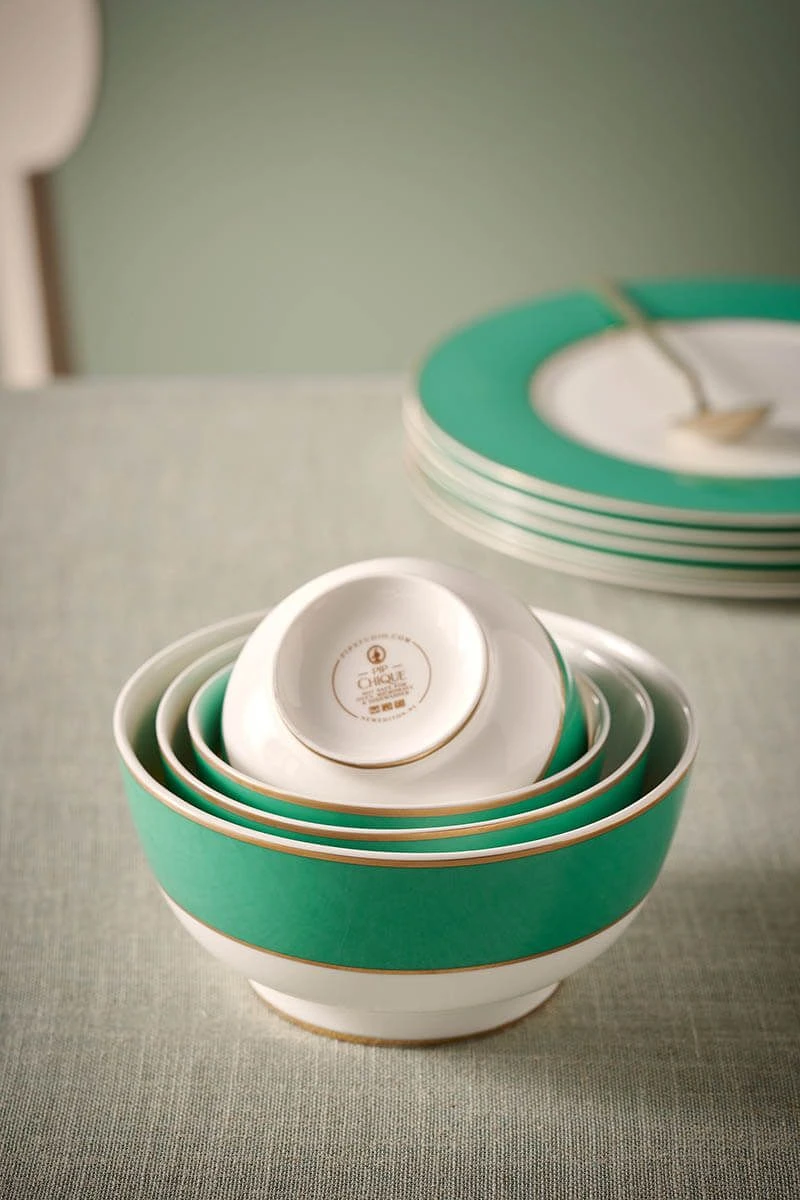 Pip Chique Bowl Green 20.5cm 3 Pip Chique Bowl Green 20.5cm - Image 3