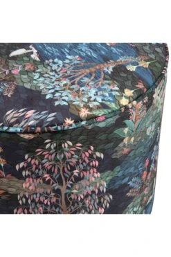 Stool High Pip Garden Dark Blue -Home Comprehensive-PIP Studio pip garden poef blue high detail 01 pip 004 b l 01 vs