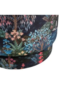 Stool High Pip Garden Dark Blue -Home Comprehensive-PIP Studio pip garden poef blue high detail 02 pip 004 b l 02 vs