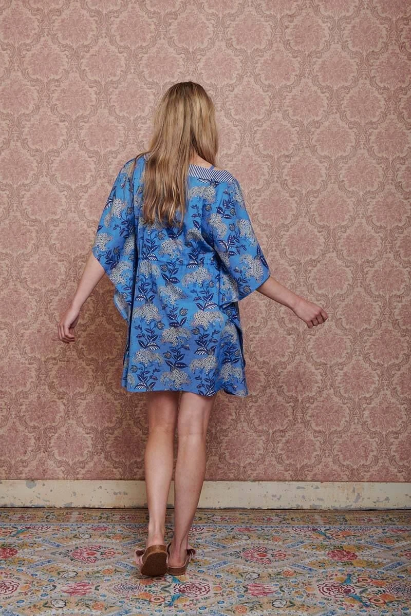 Tunic Flora Firenze Cobalt Blue 8 Tunic Flora Firenze Cobalt Blue - Image 8