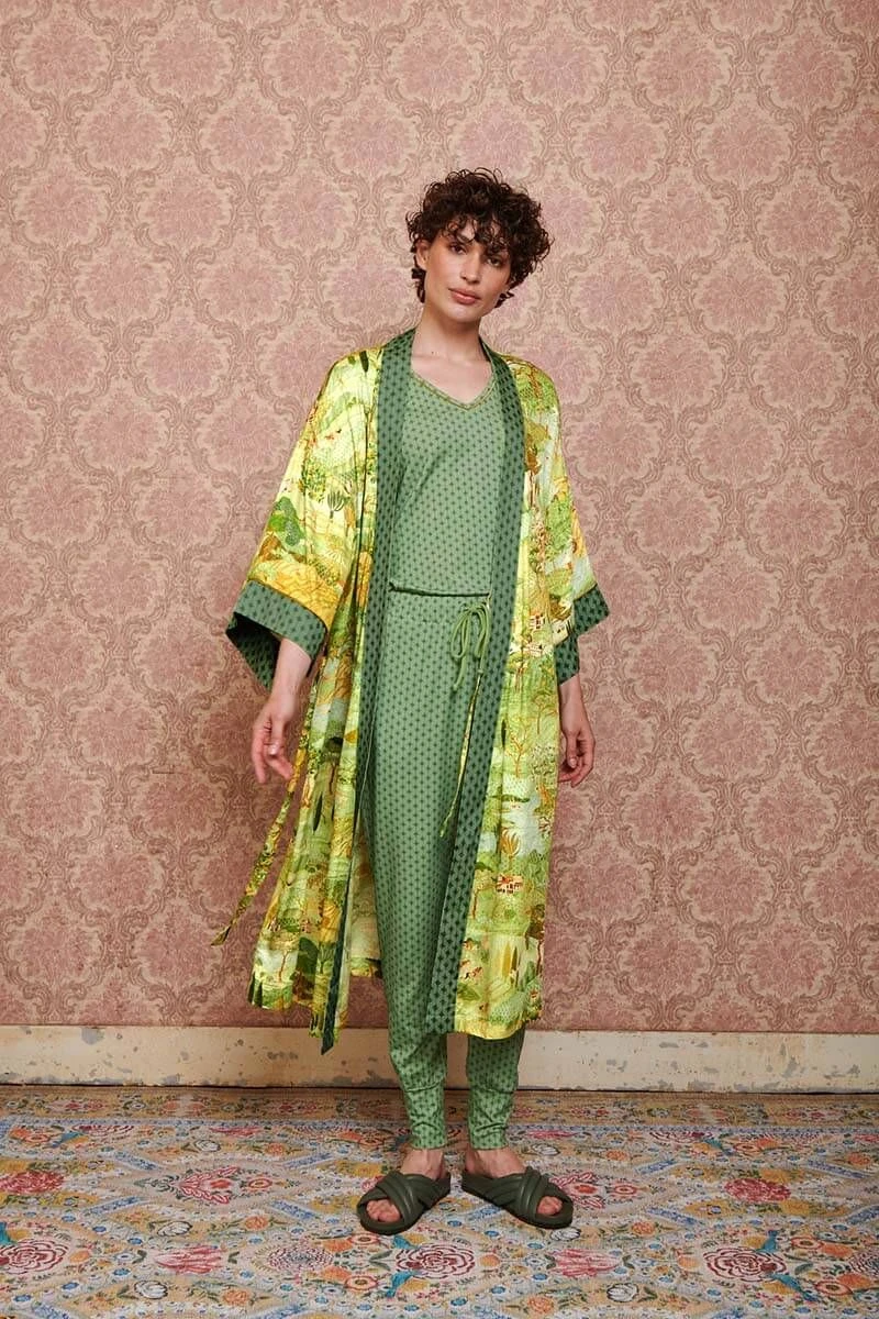 Kimono Toscana Green 6 Kimono Toscana Green - Image 6