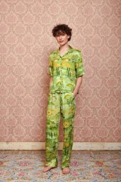 Top Short Sleeve Toscana Green -Home Comprehensive-PIP Studio pip mix and match diemen83624