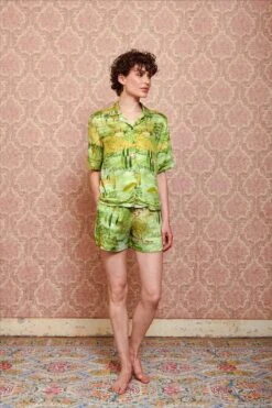 Shorts Toscana Green 12 Shorts Toscana Green -Home Comprehensive-PIP Studio pip mix and match diemen83677