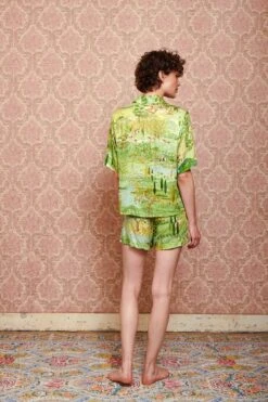 Shorts Toscana Green 17 Shorts Toscana Green -Home Comprehensive-PIP Studio pip mix and match diemen83706