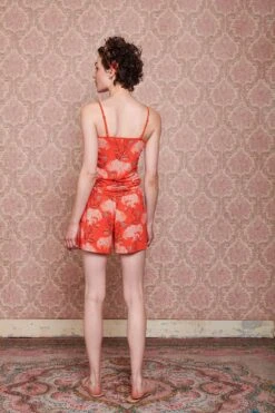 Shorts Flora Firenze Coral -Home Comprehensive-PIP Studio pip mix and match diemen84731 1