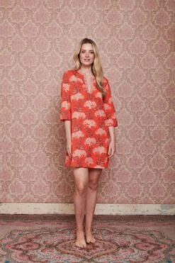 Dress Flora Firenze Coral -Home Comprehensive-PIP Studio pip mix and match diemen84879