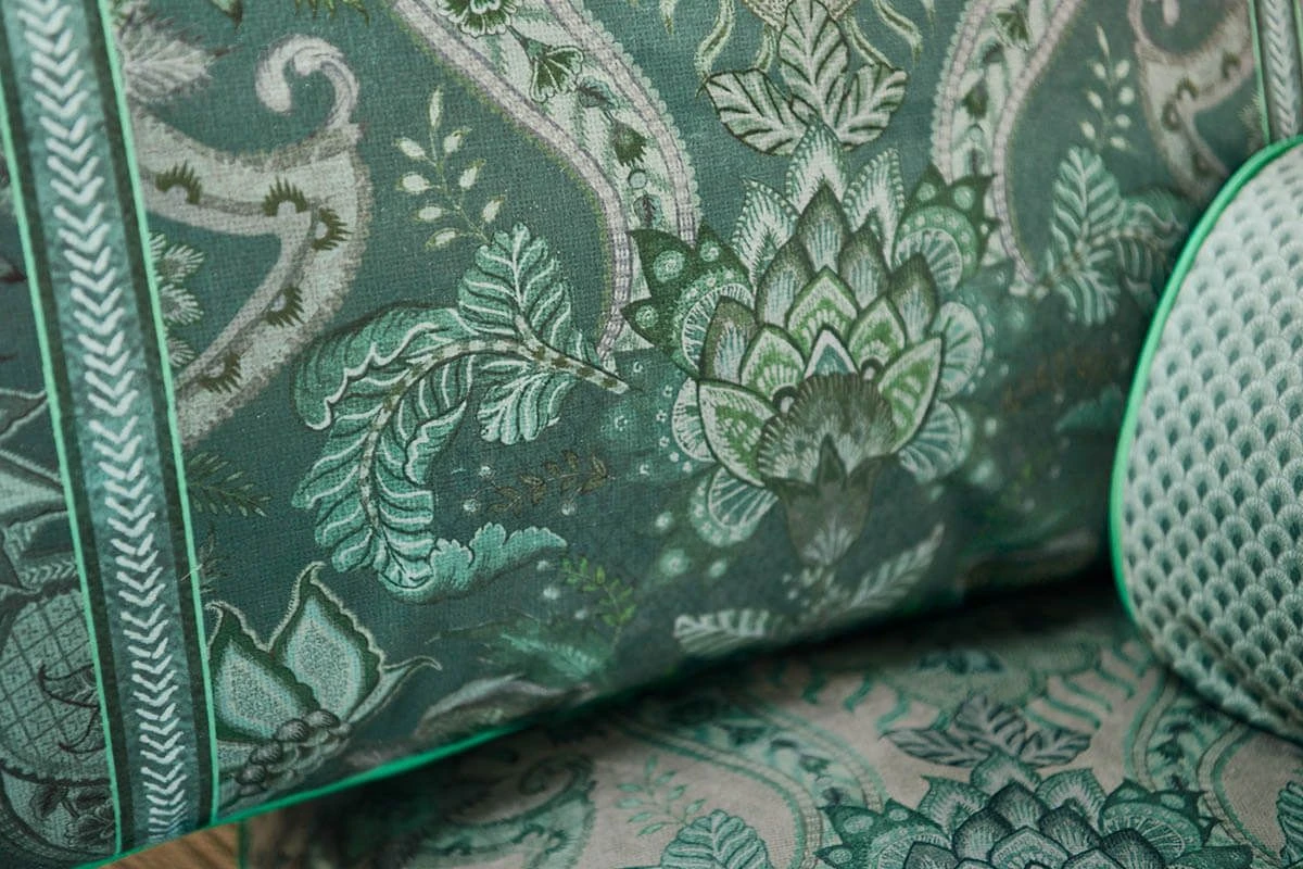 Cushion Kyoto Festival Dark Green 7 Cushion Kyoto Festival Dark Green - Image 7