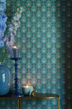 Pip Studio Raindrops Non-Woven Wallpaper Dark Blue 12 Pip Studio Raindrops Non-Woven Wallpaper Dark Blue -Home Comprehensive-PIP Studio pip woonmaand fw23 035 lr