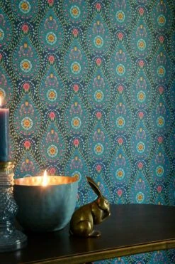 Pip Studio Raindrops Non-Woven Wallpaper Dark Blue 14 Pip Studio Raindrops Non-Woven Wallpaper Dark Blue -Home Comprehensive-PIP Studio pip woonmaand fw23 037 lr 1