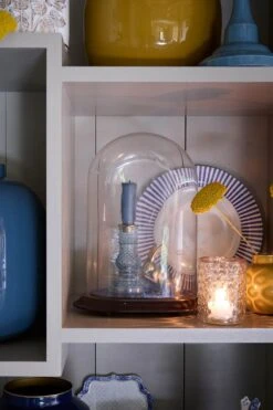 Royal Stripes Dinner Plate Blue 26.5 Cm -Home Comprehensive-PIP Studio pip woonmaand fw23 050 lr