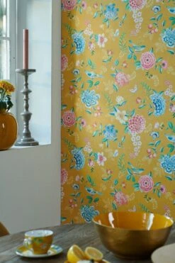 Pip Studio Good Evening Vinyl Wallpaper Yellow -Home Comprehensive-PIP Studio pipeijfinger6november2019 dag227591