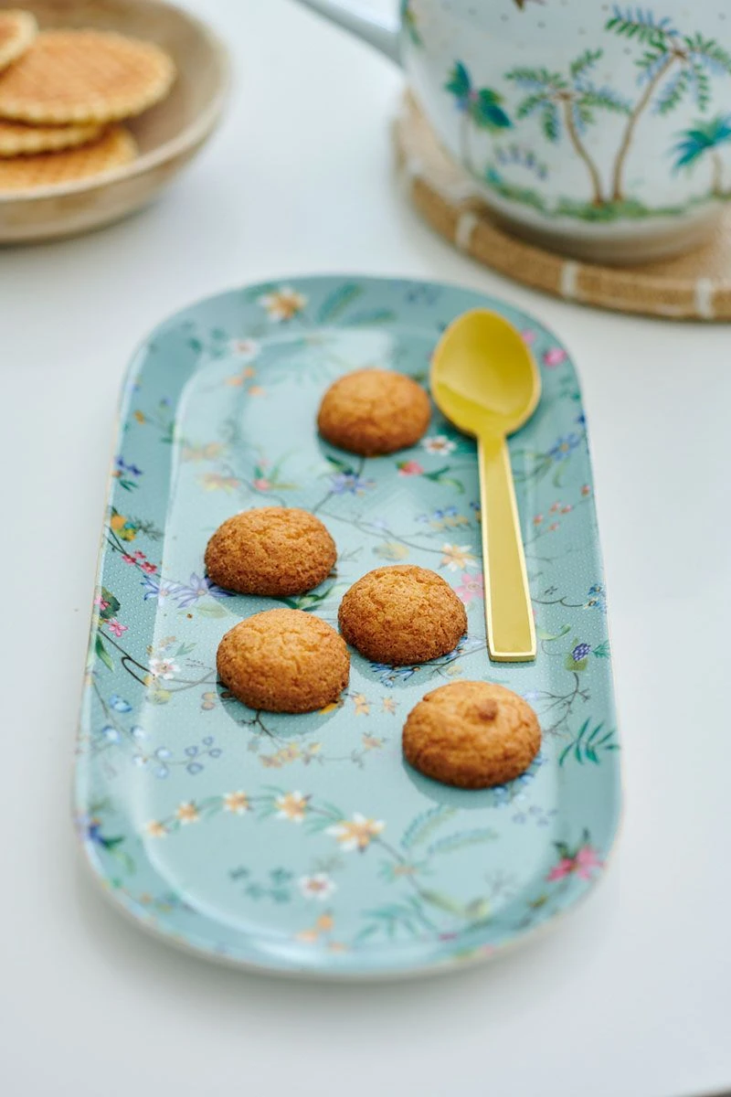 Jolie Cake Tray Rectangular Blue 2 Jolie Cake Tray Rectangular Blue - Image 2