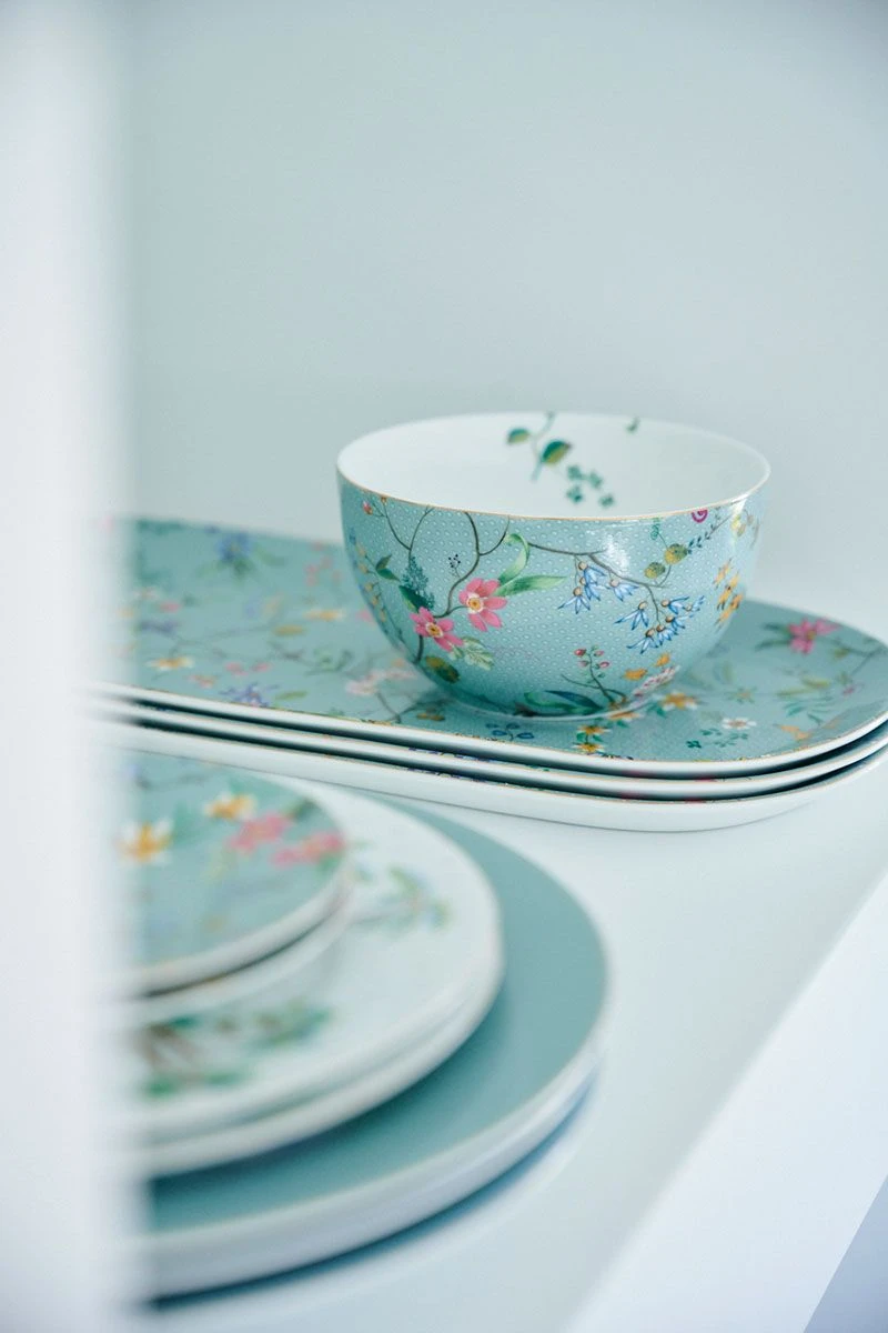 Jolie Cake Tray Rectangular Blue 3 Jolie Cake Tray Rectangular Blue - Image 3