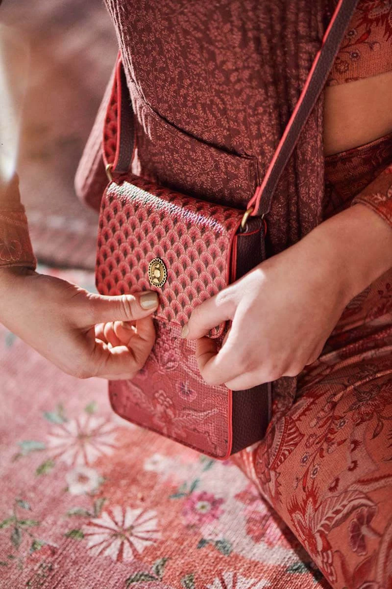 Phone Bag Kyoto Festival Dark Pink 6 Phone Bag Kyoto Festival Dark Pink - Image 6