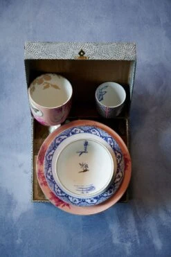 Heritage Pastry Plate Painted Pink 18 Cm -Home Comprehensive-PIP Studio pipstudio heritage 19 extra 800x1200