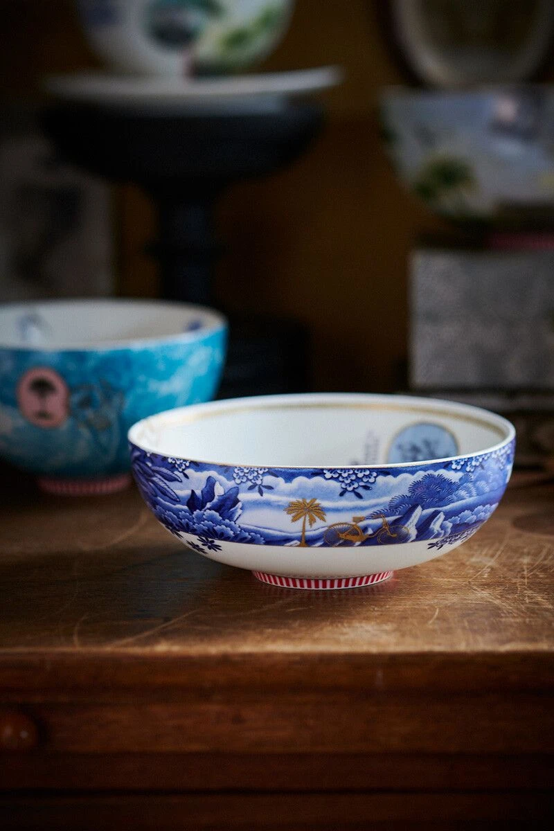 Heritage Bowl Border Blue 20 Cm - Image 2