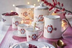 Love Birds Tea Set/3 White 8 Love Birds Tea Set/3 White -Home Comprehensive-PIP Studio pipstudio lovebirds 010 extra