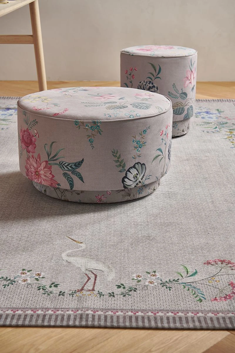 Stool High Fleur Grandeur Khaki 2 Stool High Fleur Grandeur Khaki - Image 2