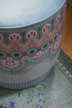 Stool High Majorelle Blue -Home Comprehensive-PIP Studio poef majorelle blue 02