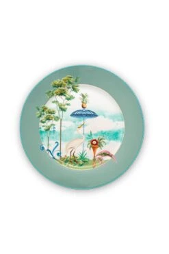 Jolie Breakfast Plate Blue 21 Cm