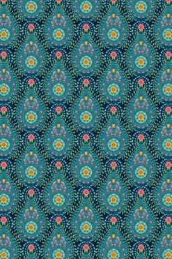 Pip Studio Raindrops Non-Woven Wallpaper Dark Blue 15 Pip Studio Raindrops Non-Woven Wallpaper Dark Blue -Home Comprehensive-PIP Studio raindrops darkblue