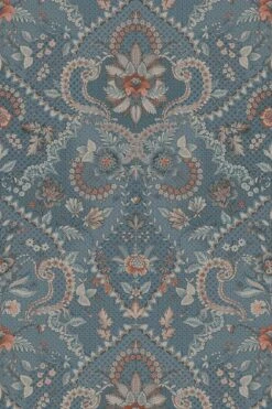 Pip Studio Saluti Vinyl Wallpaper Denim Blue -Home Comprehensive-PIP Studio saluti denimblue lr