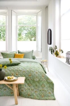 Pillowcase Saluti Piccoli Green 7 Pillowcase Saluti Piccoli Green -Home Comprehensive-PIP Studio saluti piccoli quilt green 01 mood lr 1