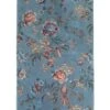 Large Bath Towel Secret Garden Blue 70x140cm