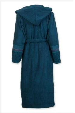Bathrobe Soft Zellige Dark Blue -Home Comprehensive-PIP Studio soft zellige bathrobe dark blue pb lr