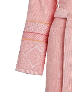Bathrobe Soft Zellige Pink -Home Comprehensive-PIP Studio soft zellige pink bathrobe front pf 01